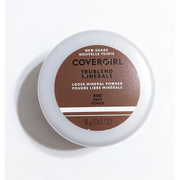 4/$20 Covergirl Trublend Minerals, Loose Mineral Powder, 500 Deep 0.63 Oz - Picture 1 of 4